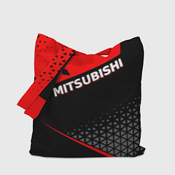 Сумка-шопер Mitsubishi - Красная униформа, цвет: 3D-принт