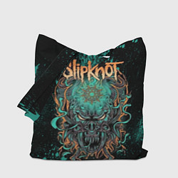 Сумка-шопер Slipknot monster, цвет: 3D-принт