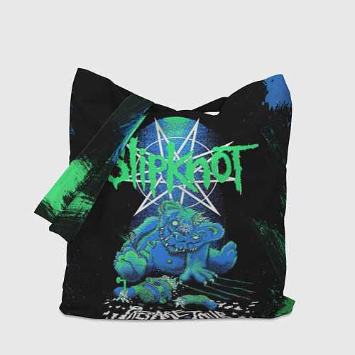 Сумка-шоппер Slipknot monster / 3D-принт – фото 1