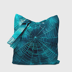 Сумка-шопер Halloween паутина, цвет: 3D-принт