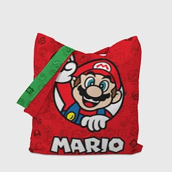 Сумка-шопер Луиджи и Марио, цвет: 3D-принт
