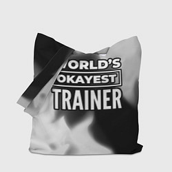 Сумка-шоппер Worlds okayest trainer - dark