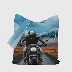 Сумка-шоппер Мотоцикл в горах