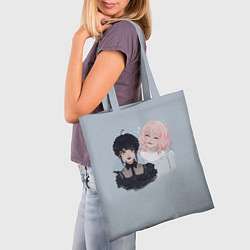 Сумка-шопер Энид и Венсдей, цвет: 3D-принт — фото 2