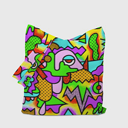 Сумка-шоппер Psychedelic acid