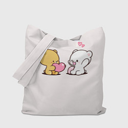 Сумка-шоппер Плюшевое признание в любви