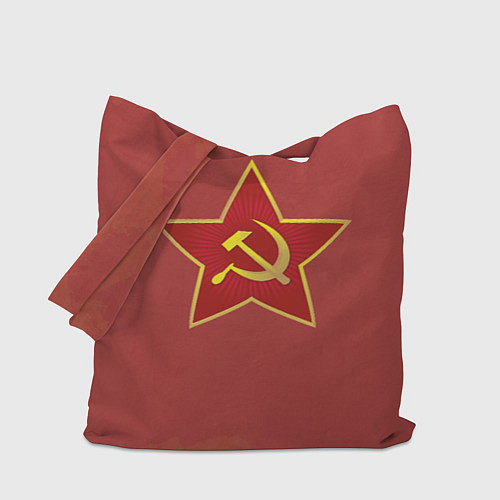 Сумка-шоппер Советская звезда / 3D-принт – фото 1