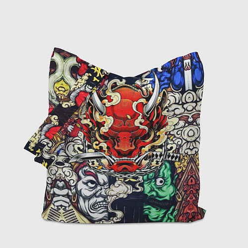 Сумка-шоппер Irazumi devil / 3D-принт – фото 1