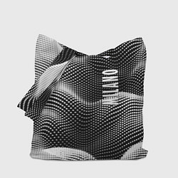 Сумка-шопер Авангардный фрактальный паттерн - Милан, цвет: 3D-принт