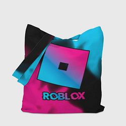 Сумка-шоппер Roblox - neon gradient