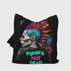 Сумка-шопер Punks not dear, цвет: 3D-принт