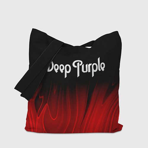 Сумка-шоппер Deep Purple red plasma / 3D-принт – фото 1