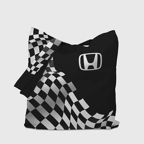 Сумка-шоппер Honda racing flag / 3D-принт – фото 1