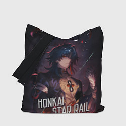 Сумка-шопер Honkai Blade, цвет: 3D-принт