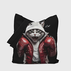 Сумка-шоппер Cool fighting cat