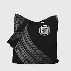 Сумка-шопер Fiat tire tracks, цвет: 3D-принт