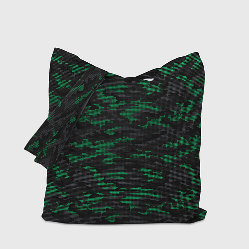 Сумка-шоппер Точечный камуфляжный узор Spot camouflage pattern / 3D-принт – фото 1