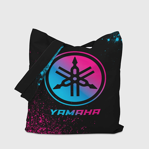 Сумка-шоппер Yamaha - neon gradient / 3D-принт – фото 1