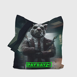 Сумка-шопер Payday 3 dog, цвет: 3D-принт