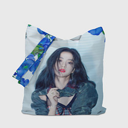 Сумка-шопер Blackpink Jisoo, цвет: 3D-принт