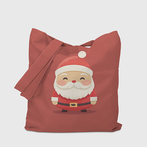 Сумка-шоппер Санта Клаус: арт нейросети / 3D-принт – фото 1