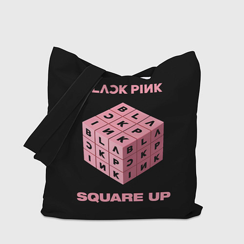 Сумка-шоппер Blackpink Square up / 3D-принт – фото 1