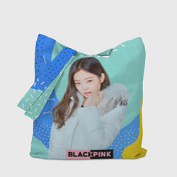 Сумка-шопер Blackpink winter style, цвет: 3D-принт