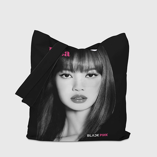 Сумка-шоппер Blackpink Lisa Portrait / 3D-принт – фото 1