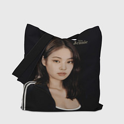 Сумка-шопер Blackpink Jennie sportswoman, цвет: 3D-принт