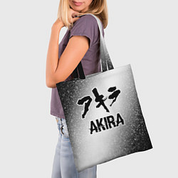 Сумка-шопер Akira glitch на светлом фоне, цвет: 3D-принт — фото 2