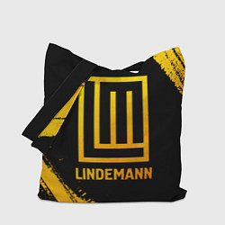 Сумка-шопер Lindemann - gold gradient, цвет: 3D-принт