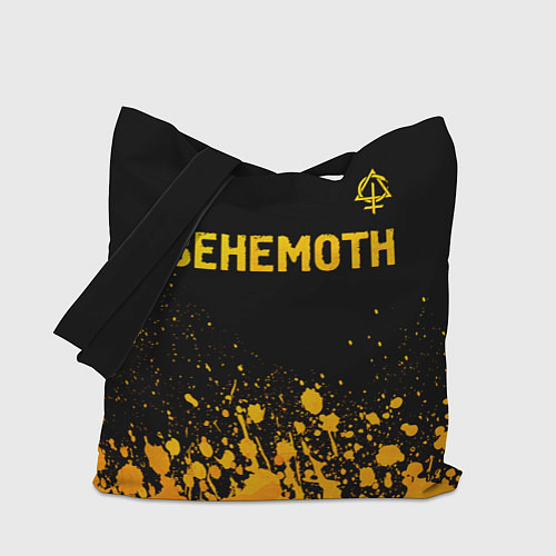 Сумка-шоппер Behemoth - gold gradient: символ сверху / 3D-принт – фото 1