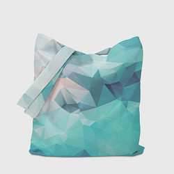 Сумка-шоппер Небо из геометрических кристаллов
