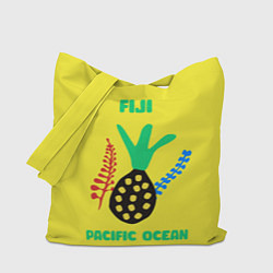 Сумка-шопер Фиджи - Тихий океан, цвет: 3D-принт