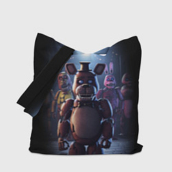 Сумка-шопер Five Nights at Freddy, цвет: 3D-принт