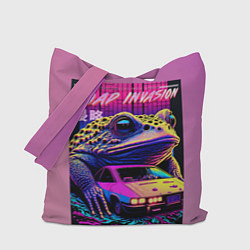 Сумка-шопер Нашествие жаб, цвет: 3D-принт