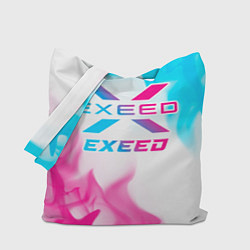 Сумка-шоппер Exeed neon gradient style