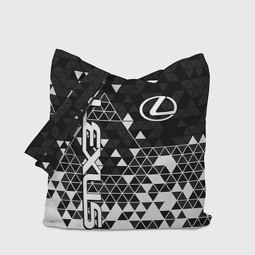 Сумка-шоппер Лексус - распад / 3D-принт – фото 1