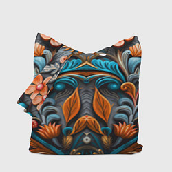 Сумка-шопер Mirrow floral pattern - art - vogue, цвет: 3D-принт