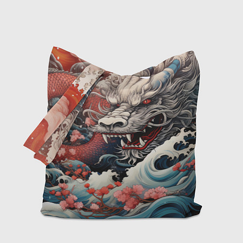 Сумка-шоппер Морской дракон Irezumi / 3D-принт – фото 1