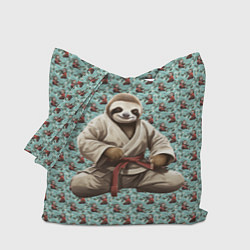 Сумка-шоппер Кунг-фу ленивец