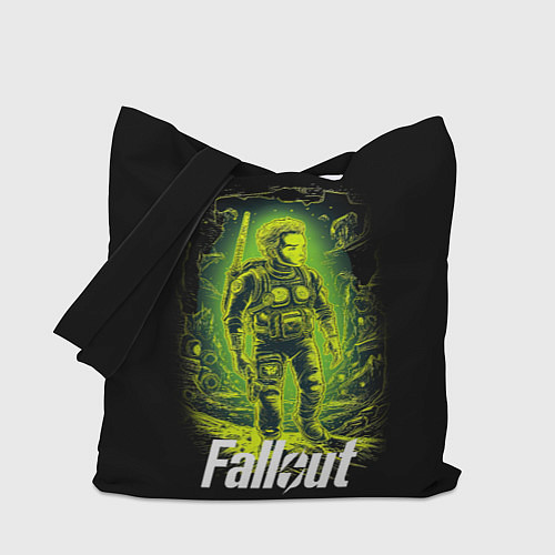 Сумка-шоппер Fallout game poster style / 3D-принт – фото 1