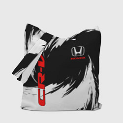 Сумка-шопер Honda - белые краски, цвет: 3D-принт