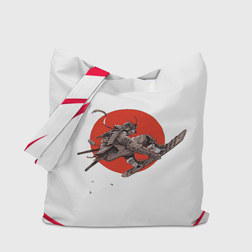 Сумка-шоппер Кибер-самурай / 3D-принт – фото 1