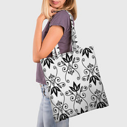 Сумка-шопер Royal Lily - pattern, цвет: 3D-принт — фото 2