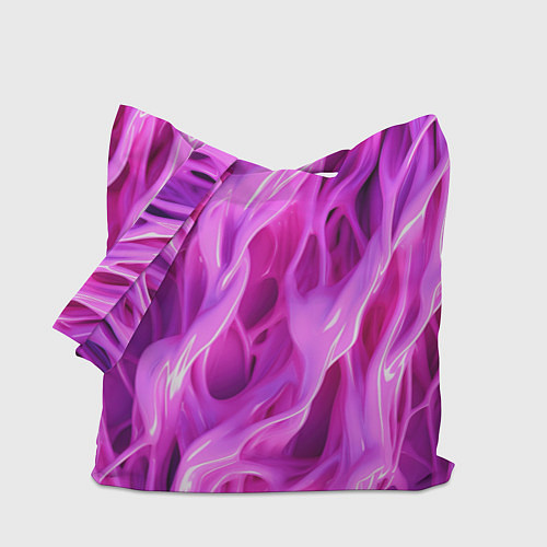 Сумка-шоппер Розова ткань текстуры / 3D-принт – фото 1