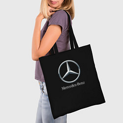 Сумка-шопер Mercedes-benz sport auto, цвет: 3D-принт — фото 2