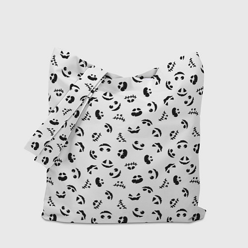 Сумка-шоппер Призрачный узор / 3D-принт – фото 1