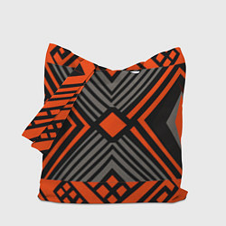 Сумка-шопер Узор в этническом стиле племени масаев, цвет: 3D-принт
