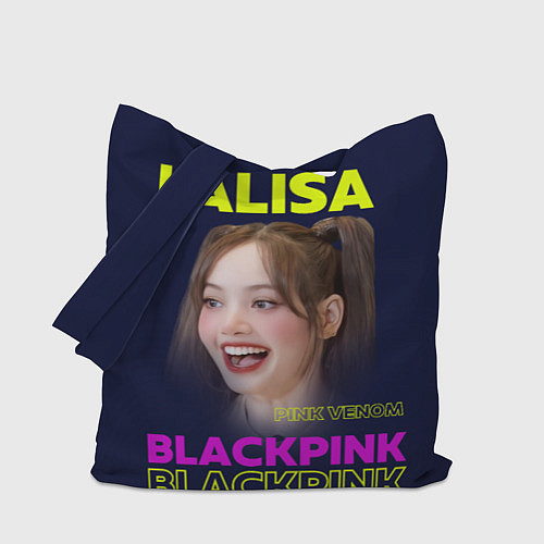 Сумка-шоппер Lalisa - девушка из группы Blackpink / 3D-принт – фото 1